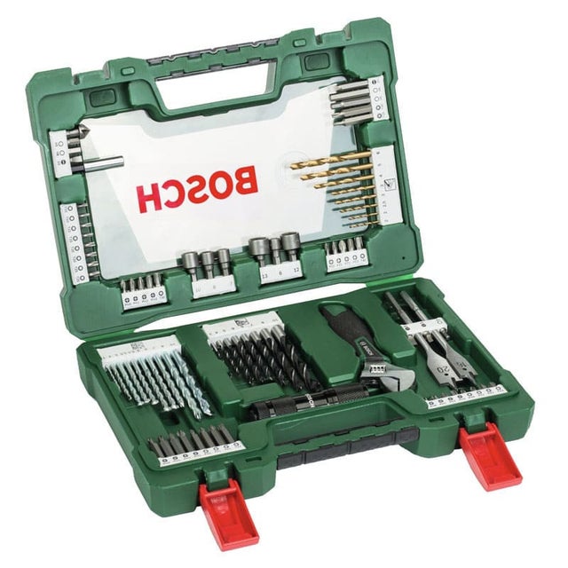 Coffret de forets et d'embouts (83 pcs) avec lampe torche LED - BOSCH 2607017193