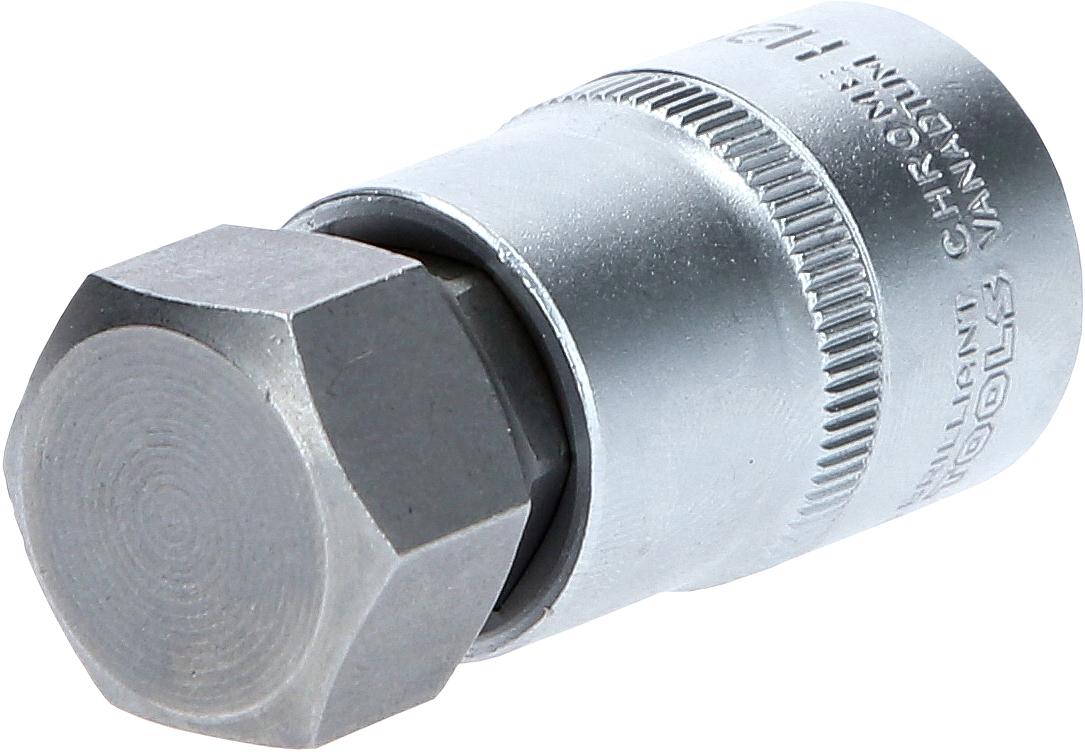 BRILLIANT TOOLS 1/2" bit nasadowy sześciokątny wewnętrzny 55 mm długości 22 mm - BT022869