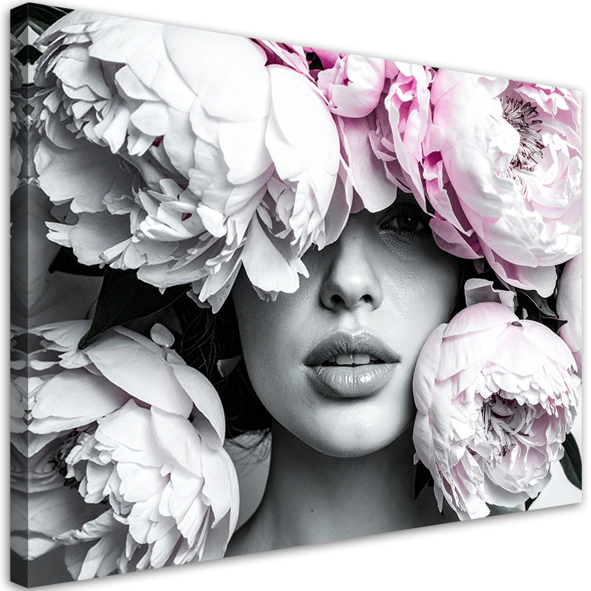 Tableaux Femme avec des fleurs dans les cheveux : s41271 Tableaux Femme avec des fleurs dans les cheveux : s41271