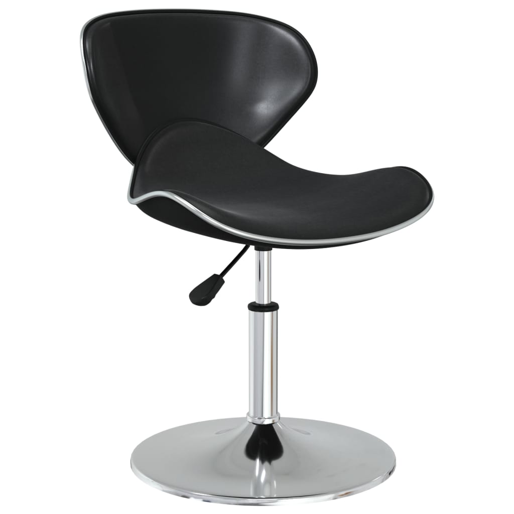 Chaises à manger lot de 2 noir similicuir vidaXL - 4