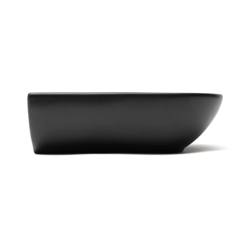 Lavabo SAT Brevis 50x38,5 cm sans trop-plein, noir mat (SATBRE5038RBKM) - 4