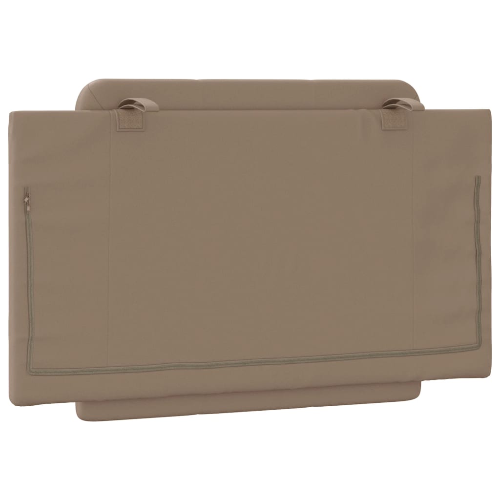 Cuscino Testiera Zadar Cappuccino 80 cm in Similpelle vidaXL - 6