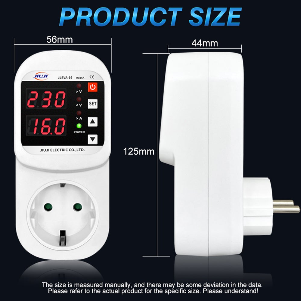Protezione automatica della tensione e della corrente Display a LED Protezione del frigorifero multifunzionale con funzione di ripristino - 7