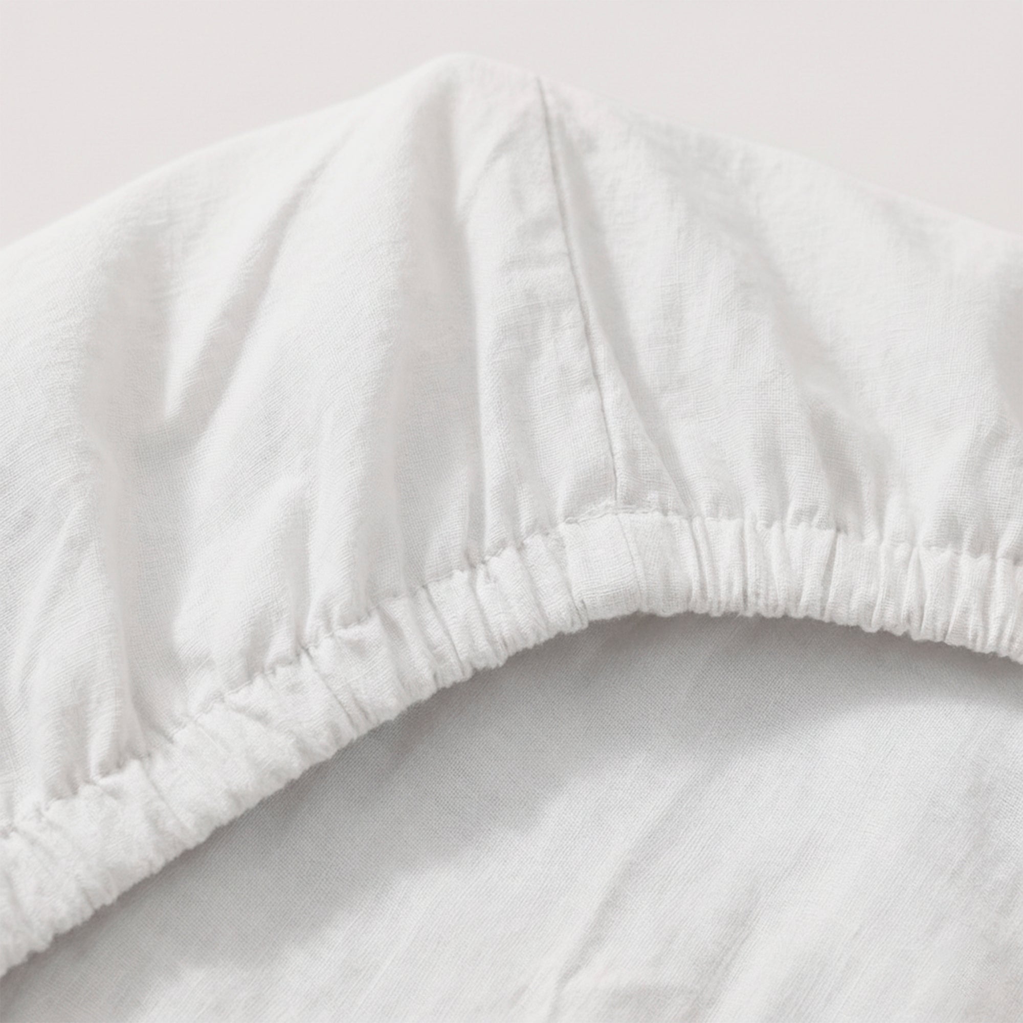 Basic Drap-housse Blanc 105x200 - 2