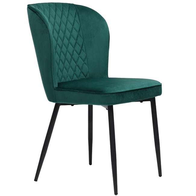 Set Tavolo Da Pranzo 140x80cm Nero Con 4 Sedie | Leroy Merlin