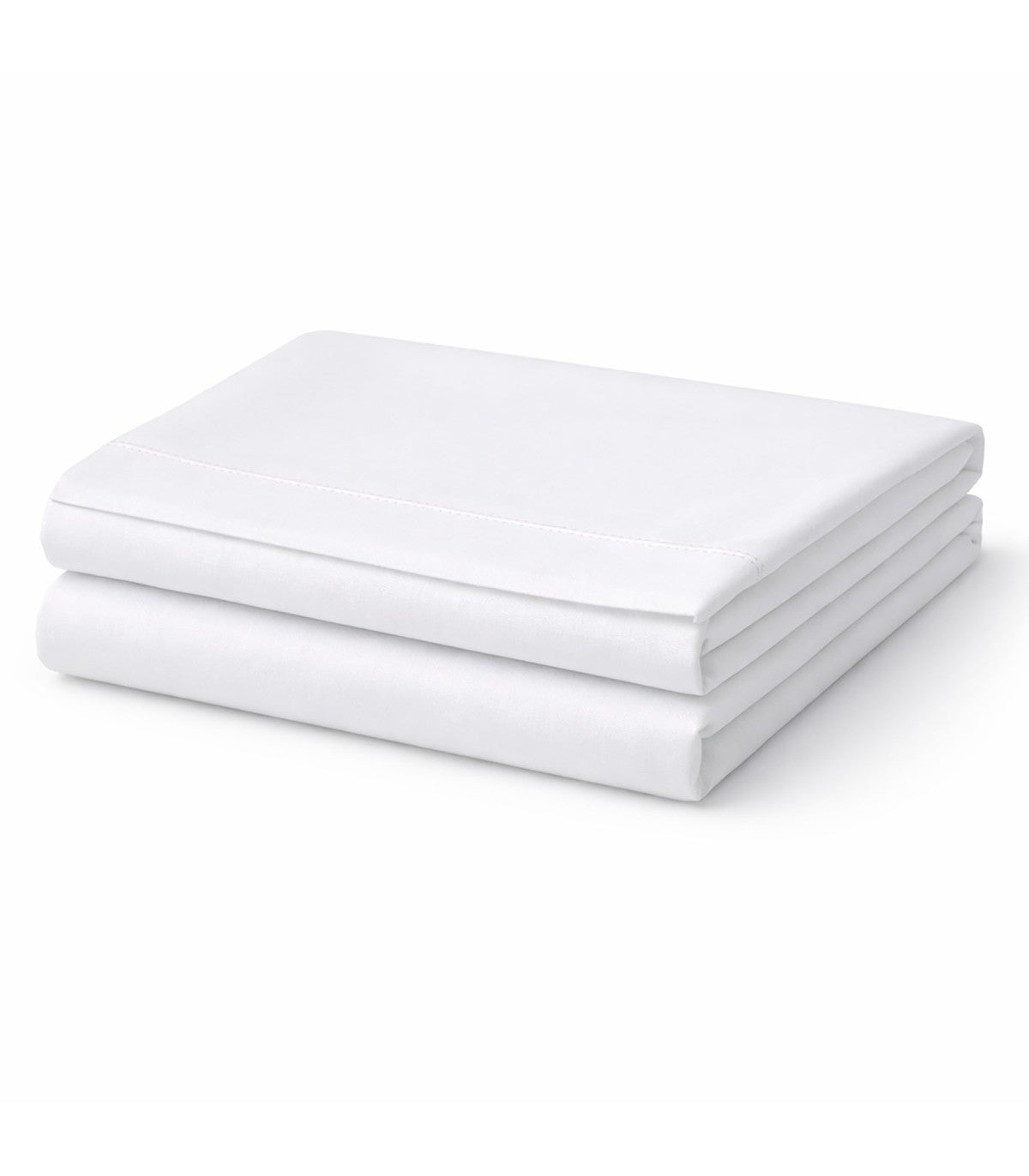 Ensemble de Draps 100% Coton Hôtel 4 Pièces 160 x 190/200 Blancs - 5