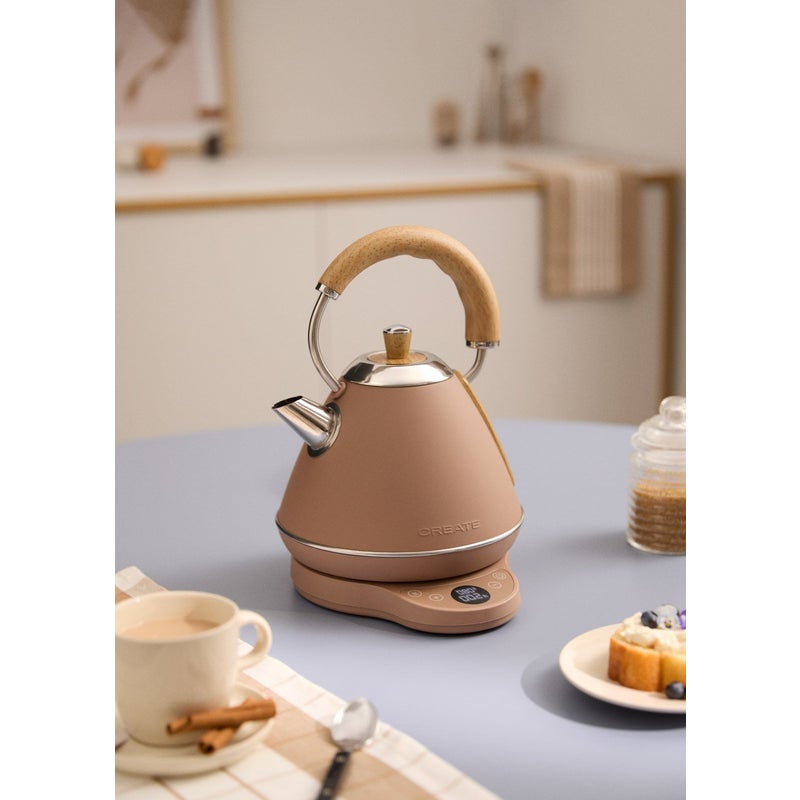 KETTLE RETRO PRO - Czajnik elektryczny 1 L z regulacją temperatury
