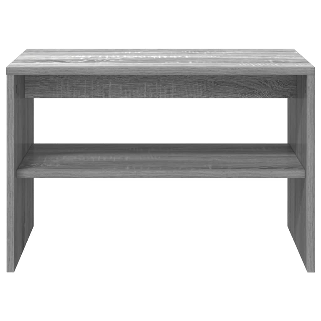 vidaXL Meuble TV sonoma gris 60x40x40 cm bois d'ingénierie - 5