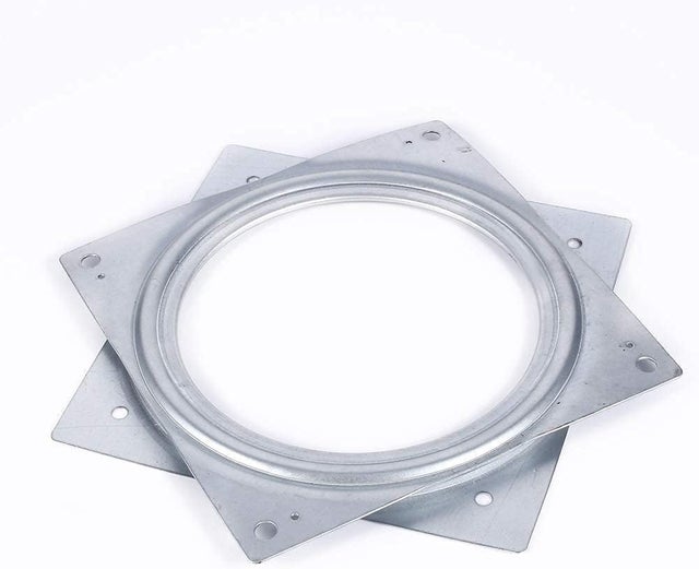 Placa Giratória Polegadas com Rolamentos Esferas Rolamento Lazy Susan Placa Giratória com Rolamentos Rotativa Metal Quadrada com Prato Giratório com