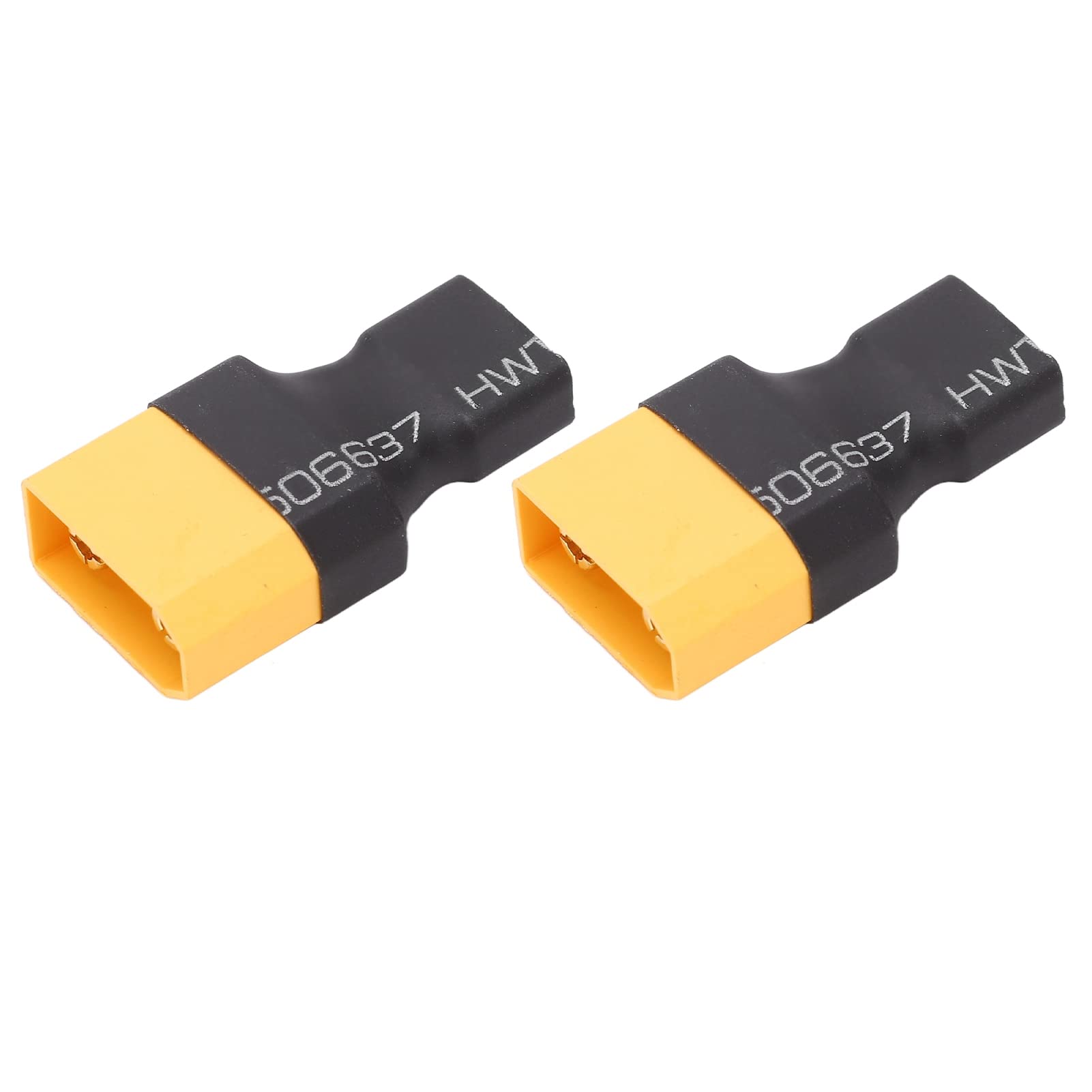 Lot De 2 Adaptateurs XT90 Mâle Vers XT60 Mâle 12 AWG - Pour Drone RC Et Modélisme