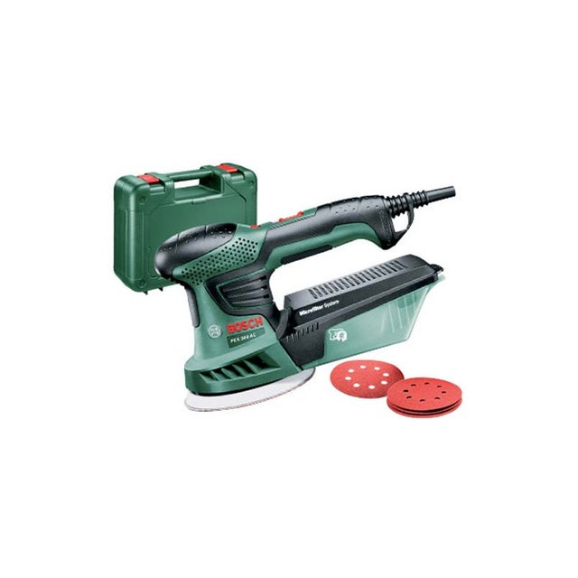 Coussinet De Ponçage Compatible Bosch PEX 270 A / AE - Diamètre 125 Mm - 8 Trous - Neuf