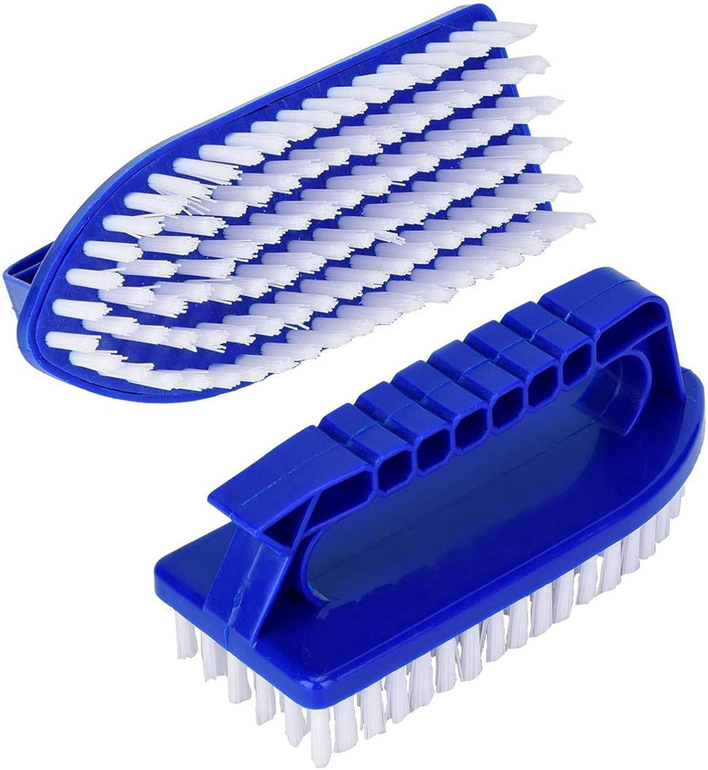 Confezione da 2 spazzole in nylon per piscina, per fundo piscina e piccole piscina, pulitore manuale per piscina