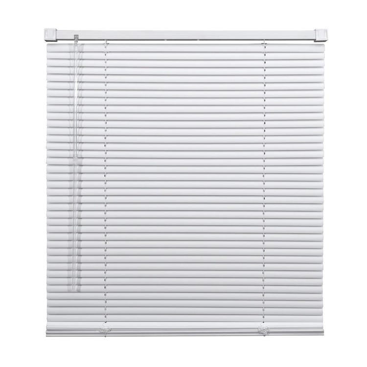 Store vénitien extérieur en PVC blanc pour fenêtre - Taille 120x160 cm - 4