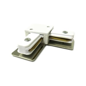 Connecteur Type L Pour Rail D'Éclairage Monophasé - Noir, 71x71x20mm - Pour Systèmes LED Magasins Et Commerces