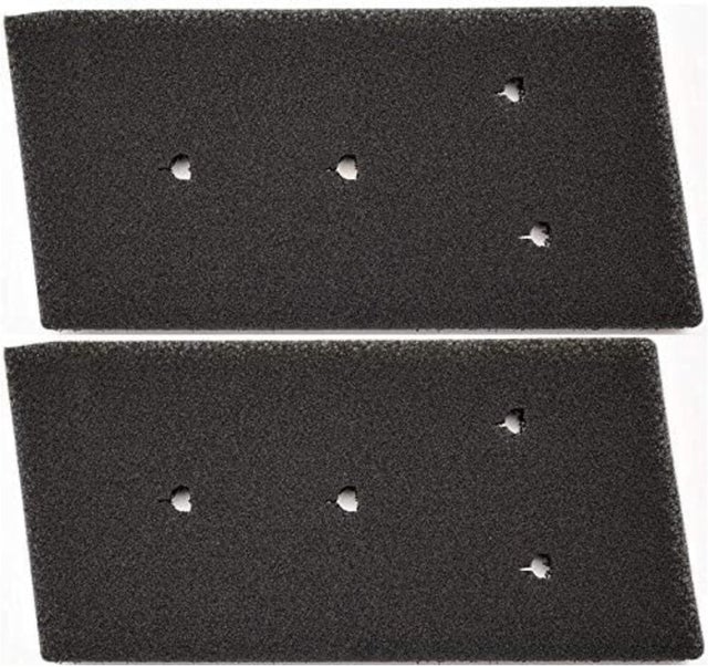 Zestaw 2 filtrów do suszarki bębnowej Bauknecht Privileg Whirlpool HX 481010716911 - Suszarka z pompą ciepła - 230 x 115 x 14 mm - Filtr gąbkowy - S