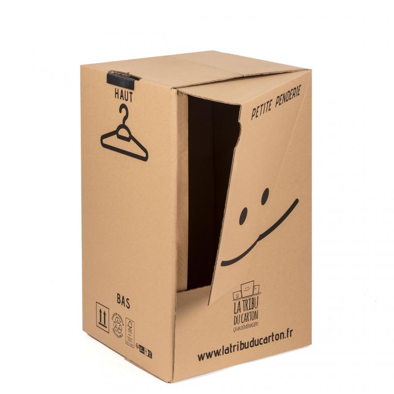 Carton Petite Penderie Avion avec poignées - 2