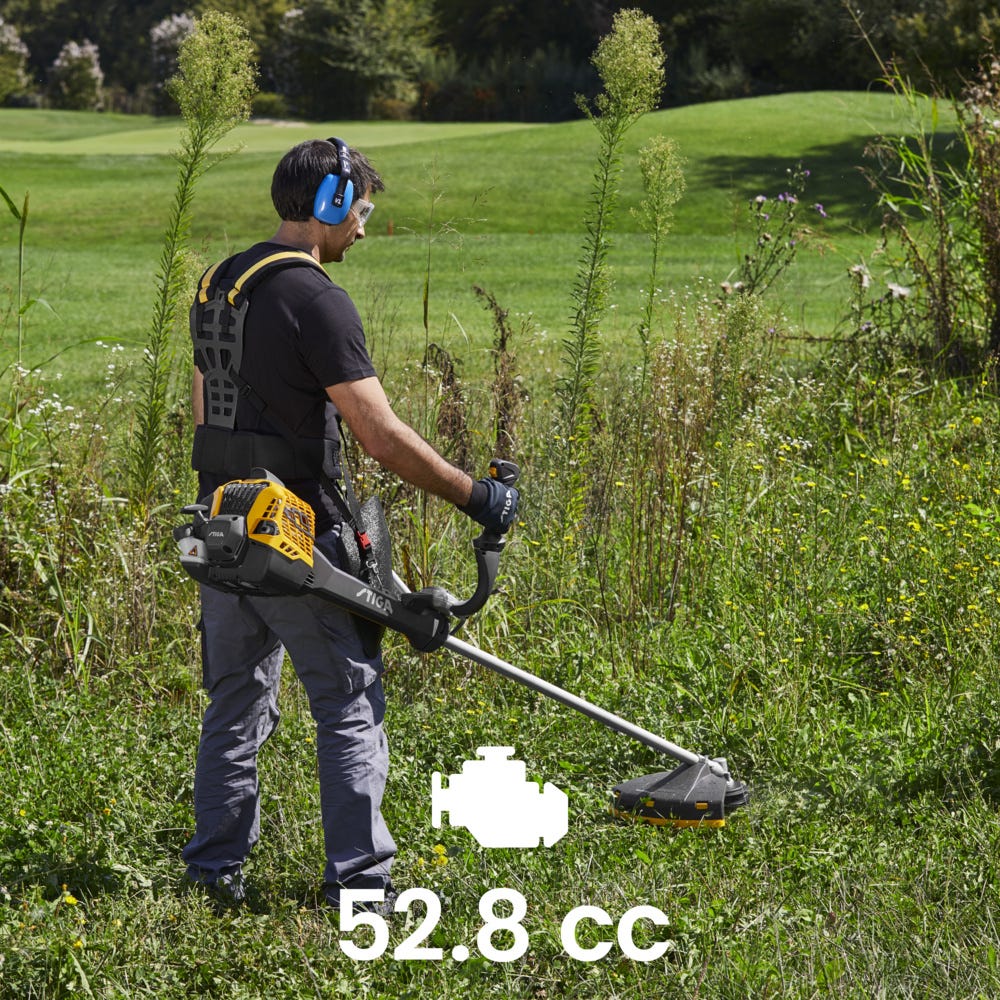 BC 760 B Débroussailleuse STIGA Essence 528cc coupe 45cm écran digital lame 3T - 4