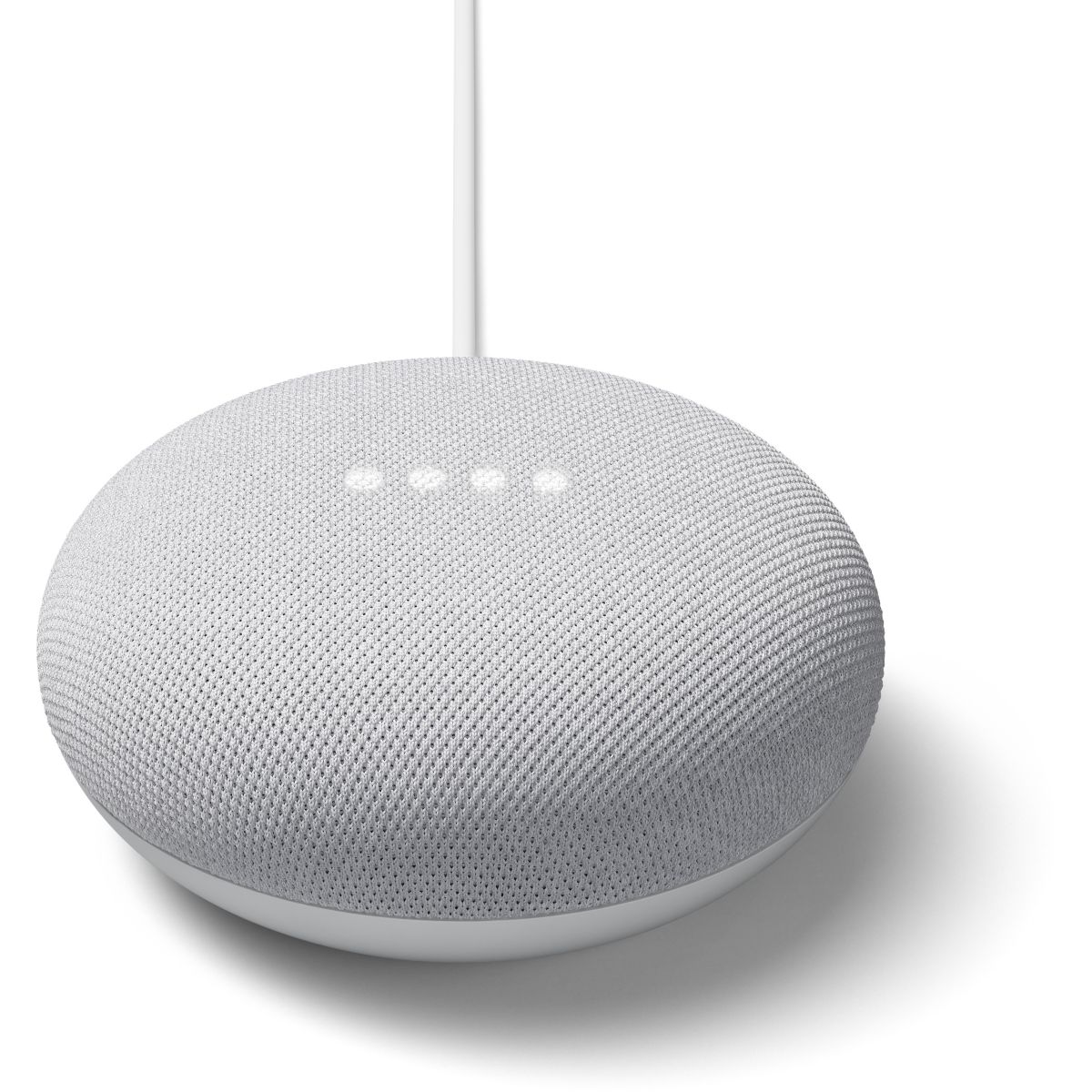 Supporto per Google Nest Mini - Wall Mount - Compact - 2nd Gen - Nasconde i cavi allentati (bianco
