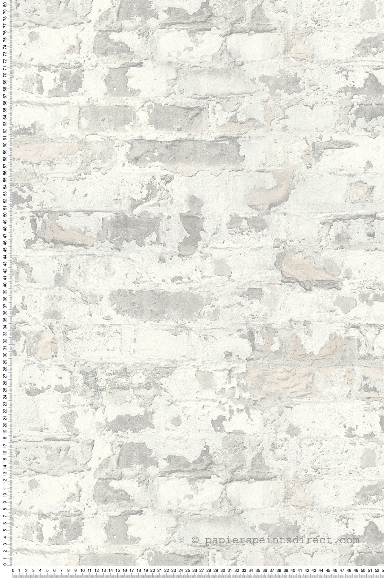 Tapeta kamień szarymIbiałym - 53 cm x 10.05 m - A.S. CRÉATION