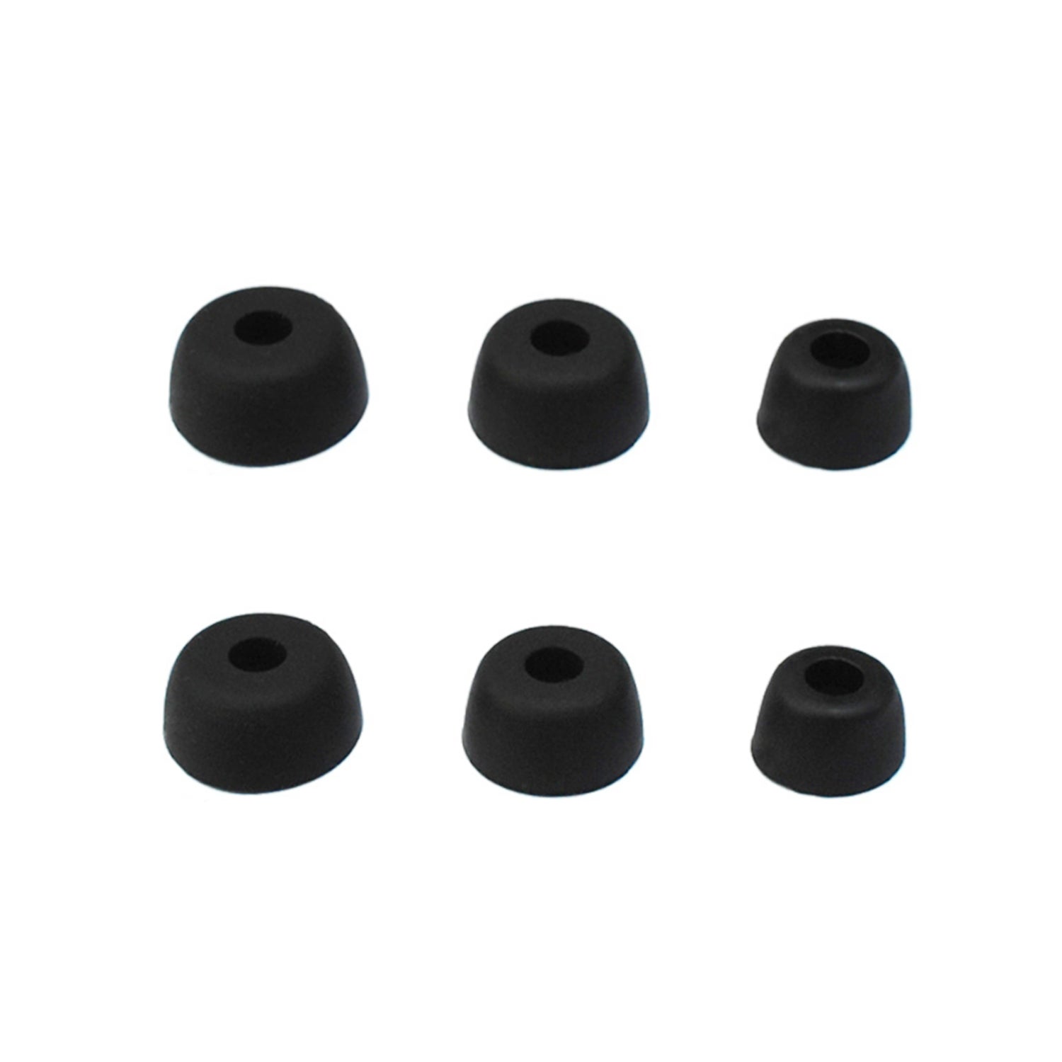 Bouchons d'oreilles en silicone pour Jabra Elite 75t/ 65t/ Active/Sport Evolve Black - 3