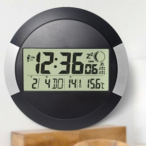 Orologio da parete (pendolo senza ticchettio, senza fili, a