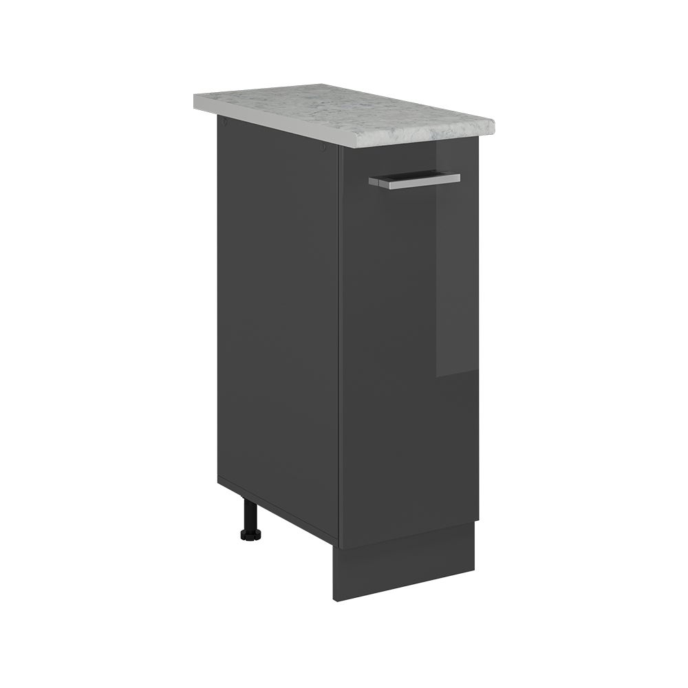 Vicco Szafka apteczna R-Line, Antracyt wysoki połysk, 30 cm BR Marmur