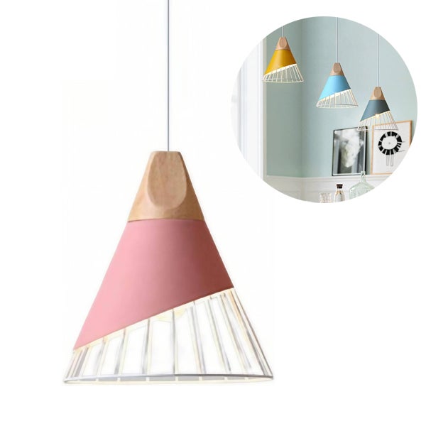 Żyrandol Retro Metal Cage - industrialna lampa wisząca, Ø25cm - regulowana długość 1,5m, bez żarówek - do kuchni, jadalni, biura