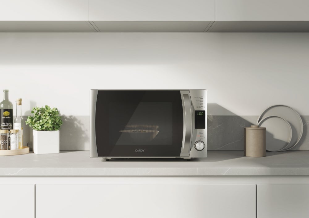 Four à micro-ondes Candy COOKinApp CMXG 30DS à surface plane avec gril 30 L 900 W Acier inoxydable - 5