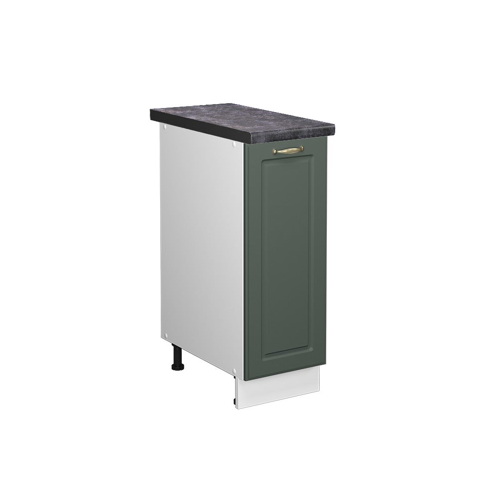 Cuisine intégré Fame-Line Single style rustique 240 cm chêne vert or Vicco Cuisine intégré Fame-Line Single style rustique 240 cm chêne vert or Vicco