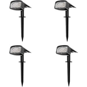 Luci Solari Da Esterno Con Sensore Crepuscolare IP65 | 3 Modalità Per Giardino E Patio