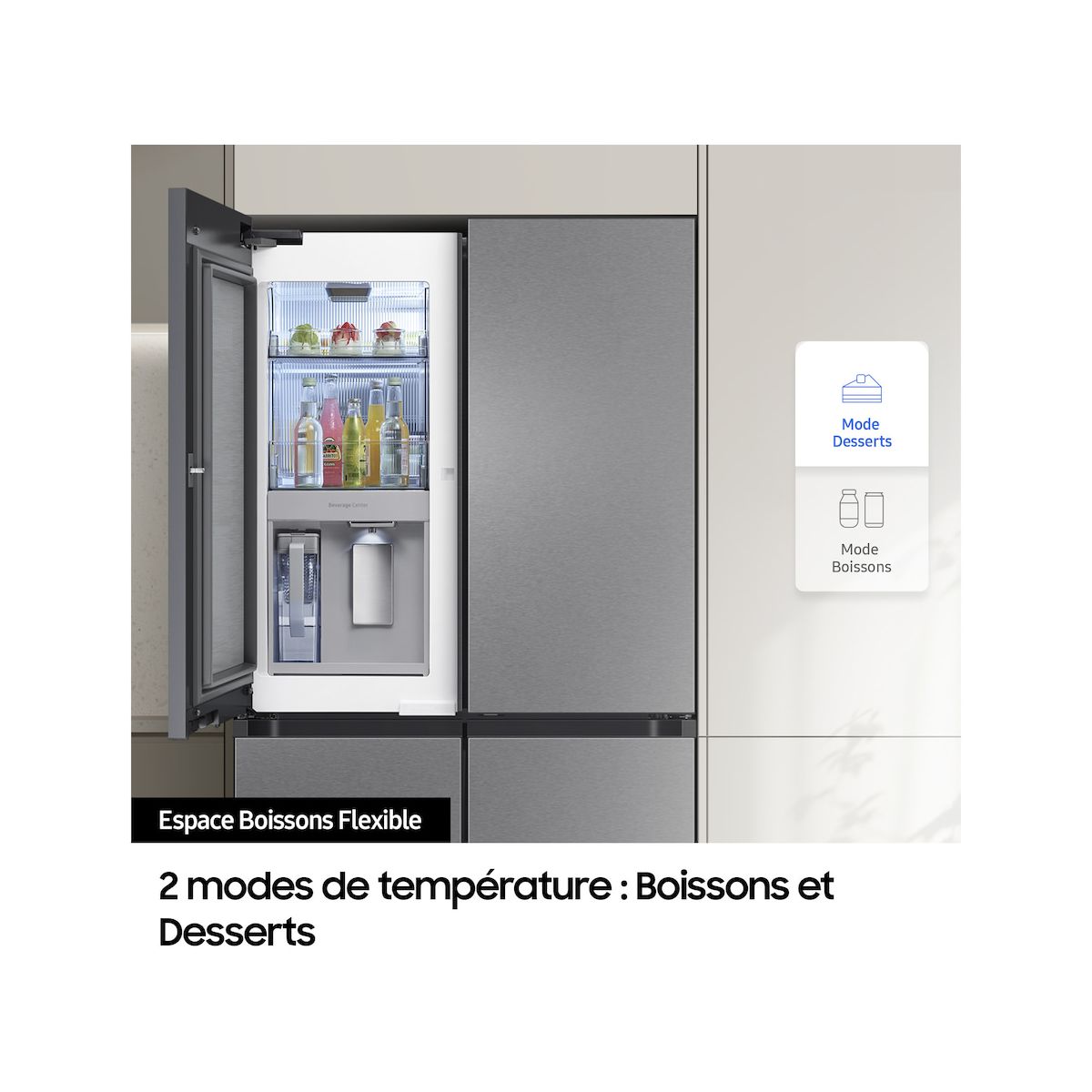 Réfrigérateur multi portes SAMSUNG RF65DG960ESG - 7