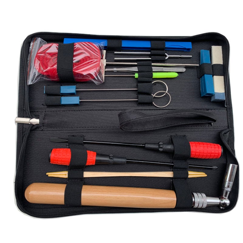 Bande Feutre Rouge Accordage Piano – Outil Sourdine Temperament 103 Cm Pour Réglage Précis