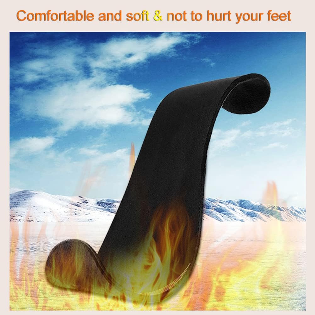 (35-41) Calcetines calefactables, calentadores de pies, calcetines calefactables eléctricos USB, calcetines interiores para zapatos, almohadillas térm - 3