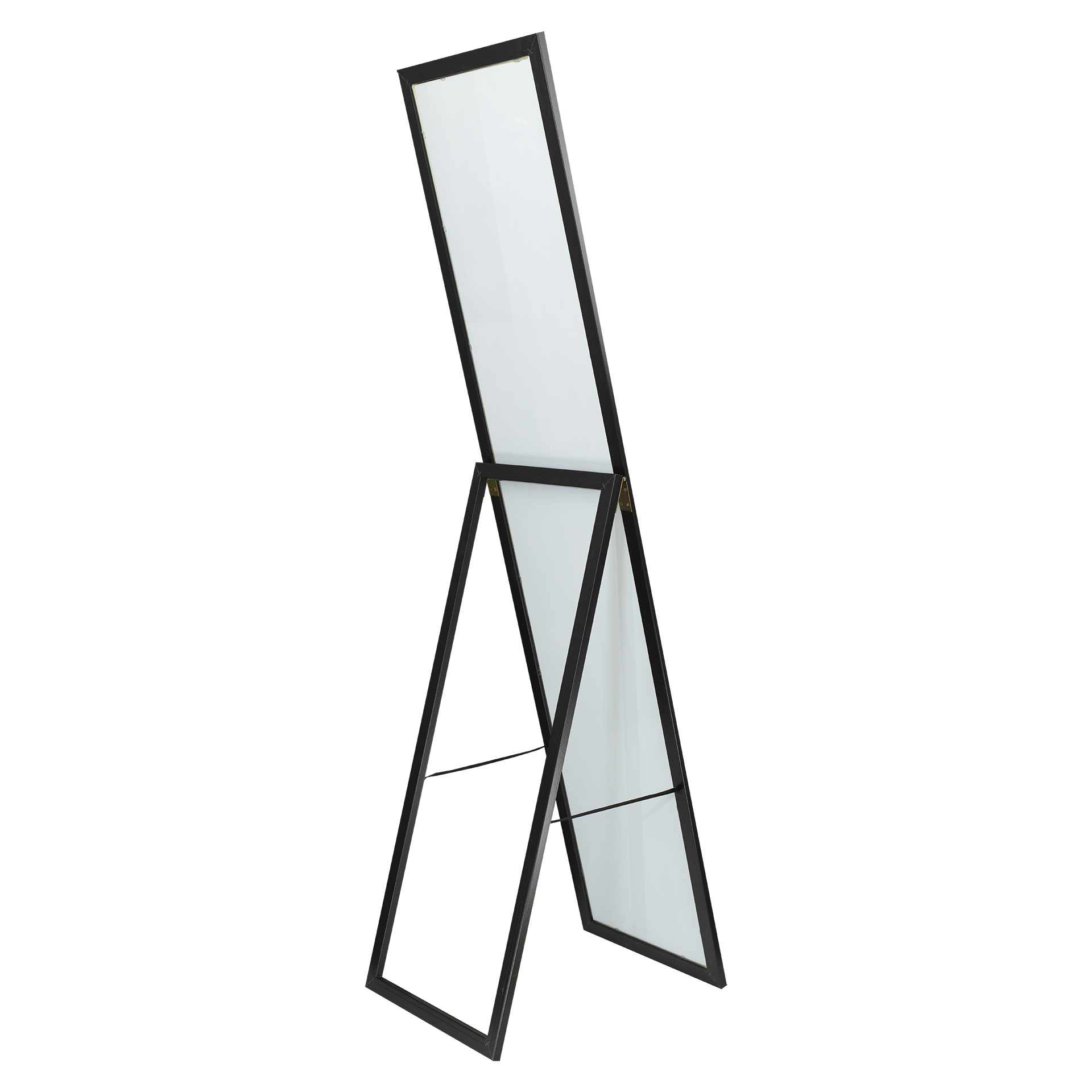 BD ART Specchio rettangolare da appoggio Colore nero, con pellicola di sicurezza 36x156 cm. - 2