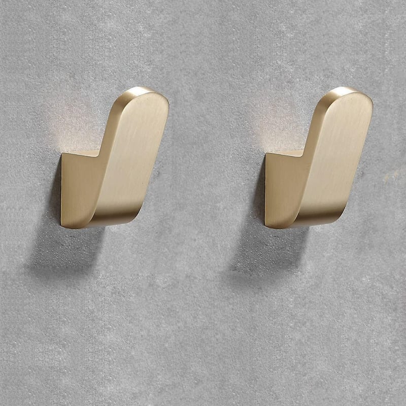 Pojedynczy wieszak na ręczniki, wieszak na płaszcze, kuchenny wieszak na szlafrok, wieszak na ubrania, wieszak na kapelusze, montowany na ścianie za