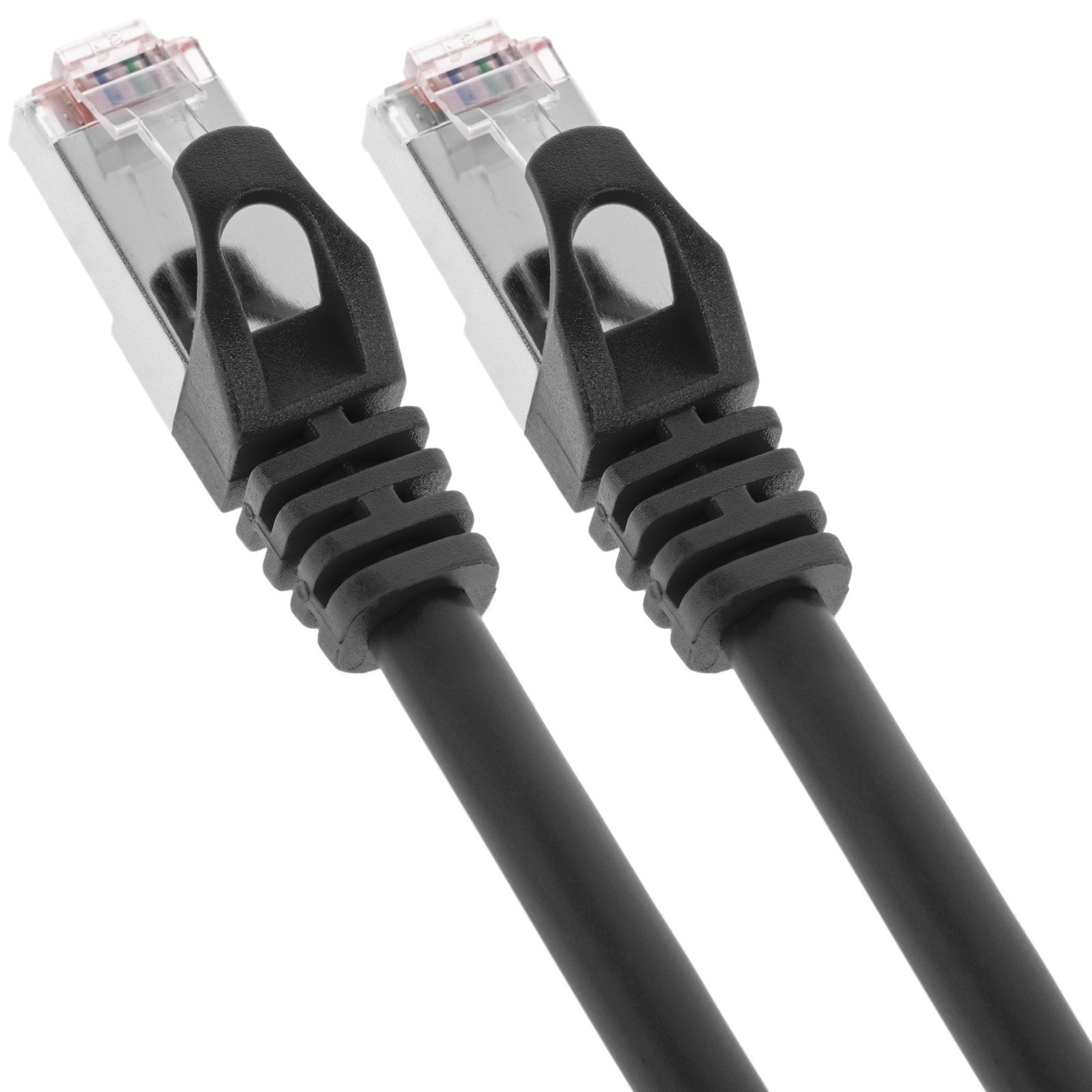 Câble réseau FTP avec connecteur RJ45 Cat. 6A Noir 2 m - 9
