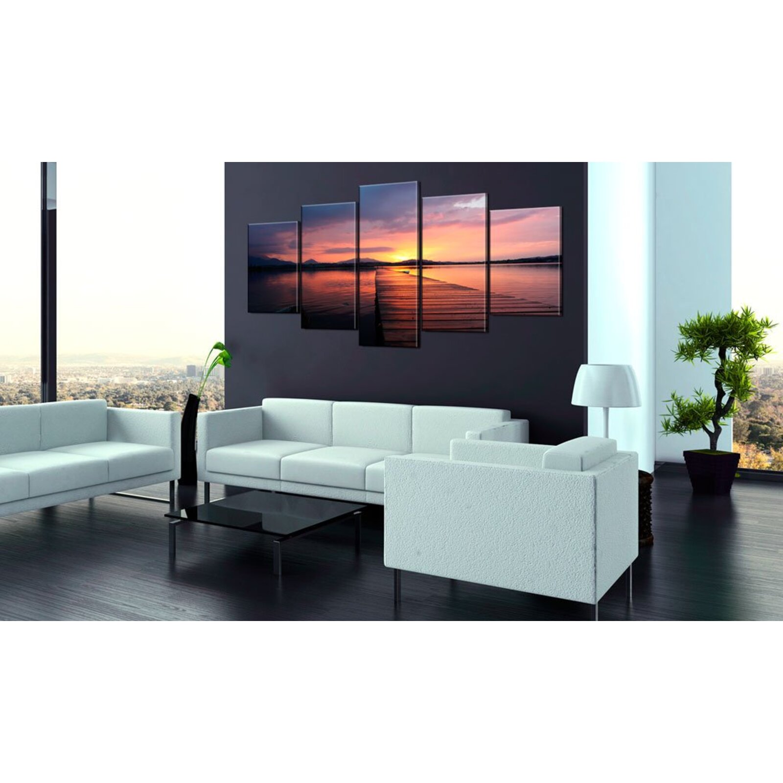 Tableau route vers le paradis - 200 x 100 cm - 2