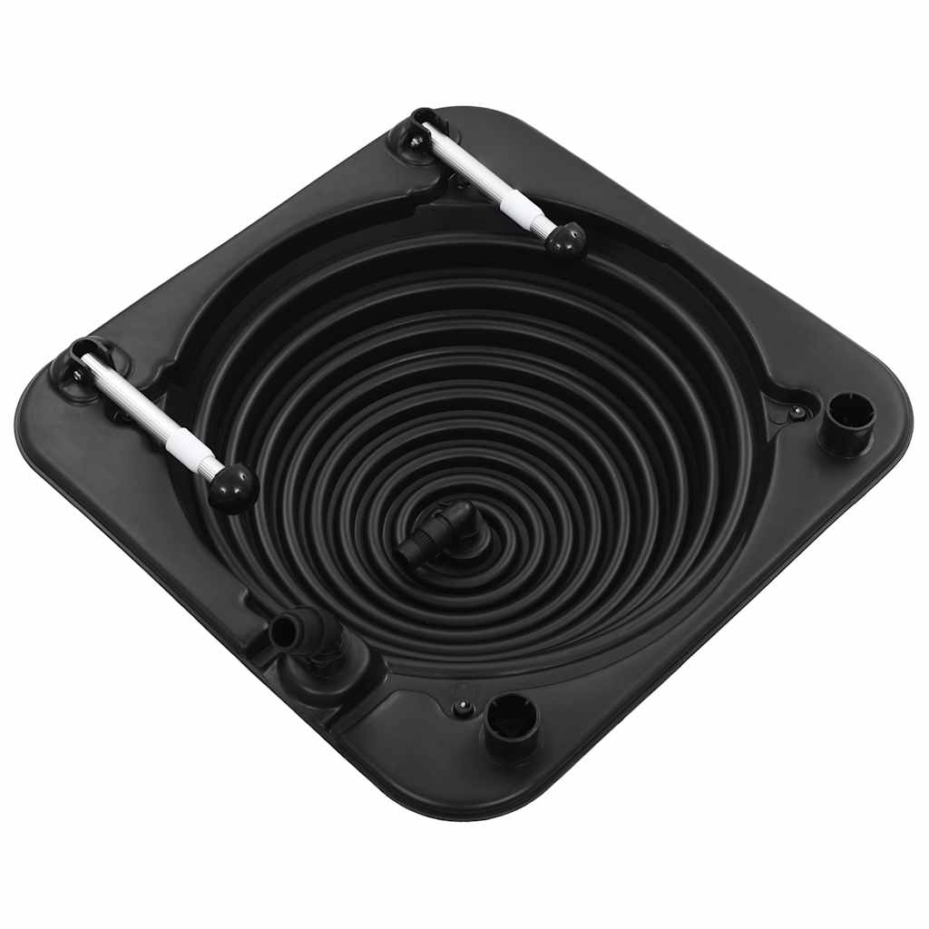 vidaXL Chauffage solaire de piscine 75x75x36 cm HDPE Aluminium - 2