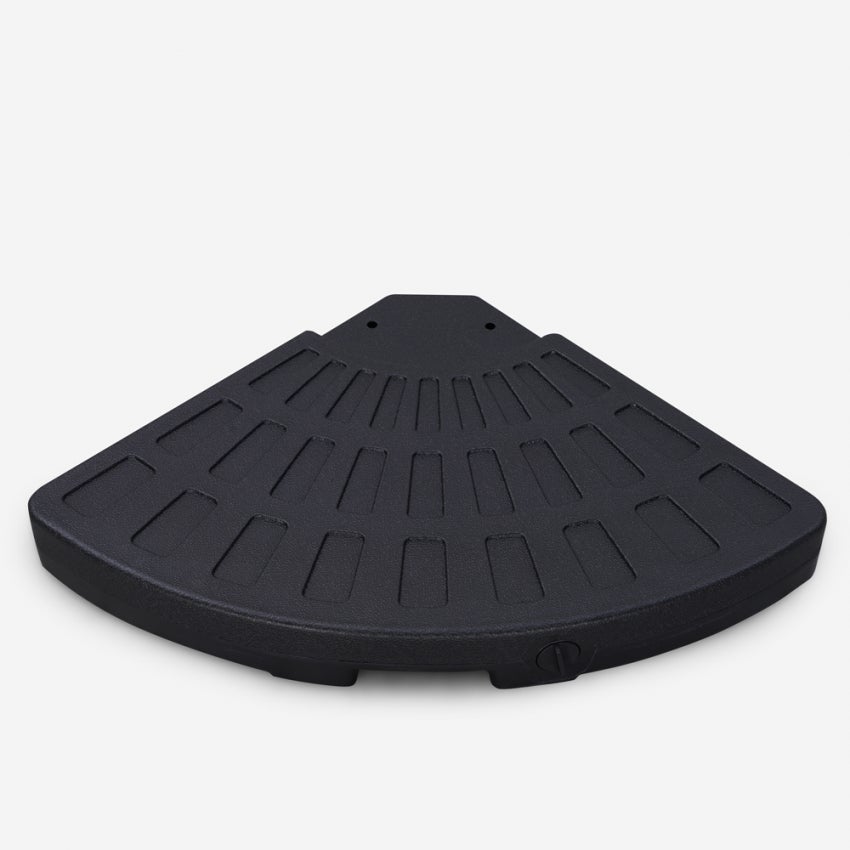 Lot de 4 bases contrepoids pour parasol eau et sable Myrtle - 6