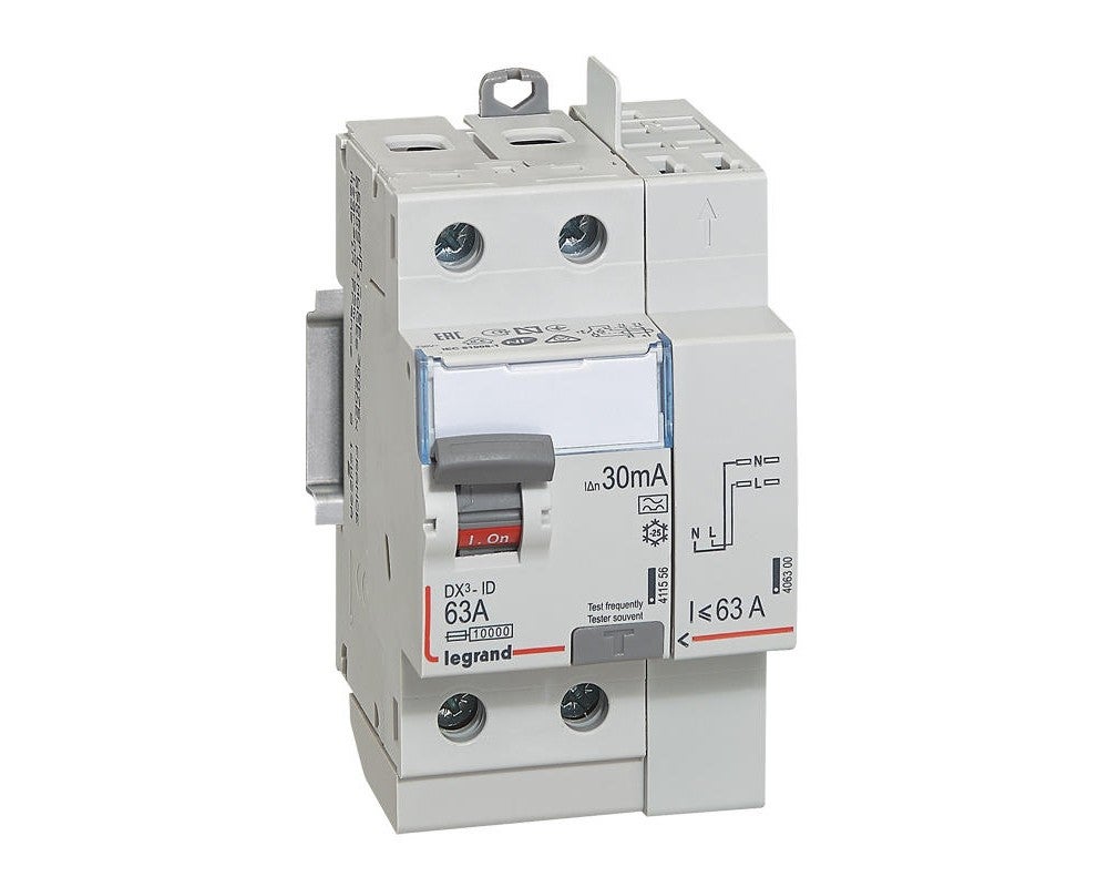 Interrupteur Différentiel Siemens 63A 30mA Type A - Auto - Protection Électrique
