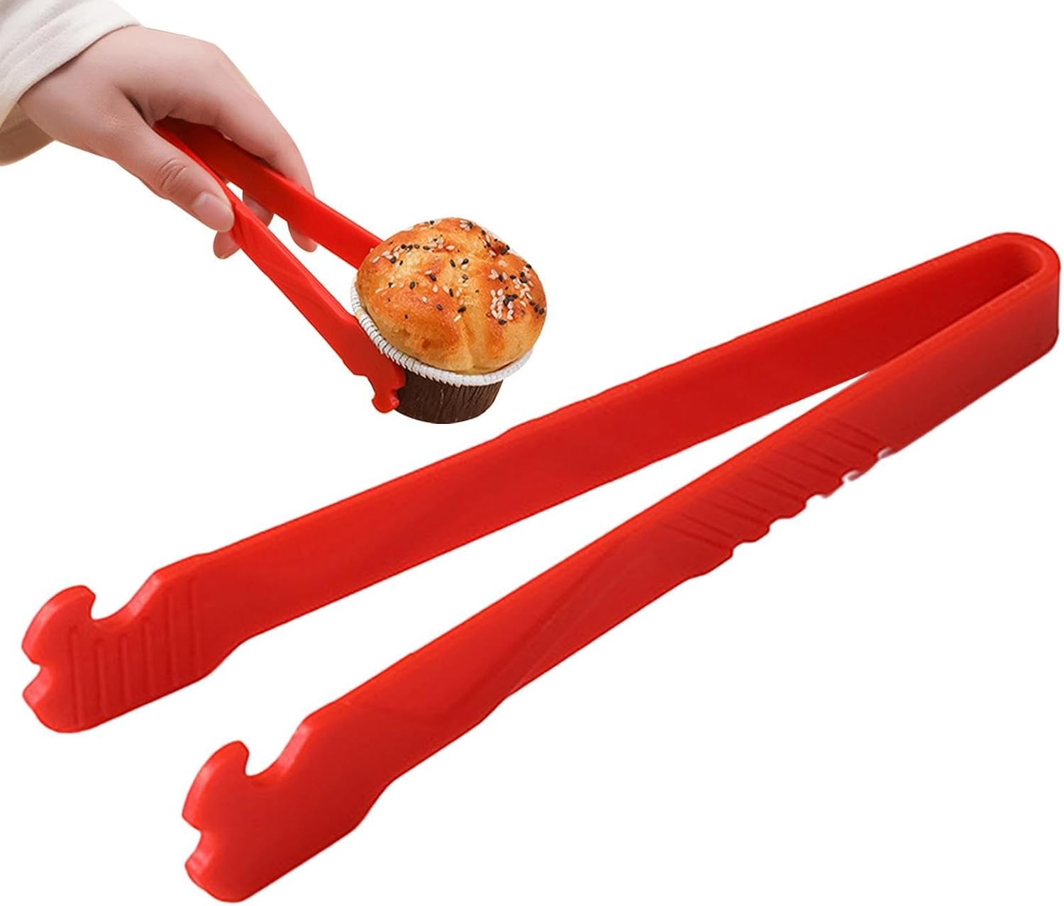 Estrattore Per Griglia Da Forno In Nylon 7 Pollici, Pinza Antiscottatura Multifunzione, Impugnatura Ergonomica Antiscivolo, Per Forno Standard E Tostapane