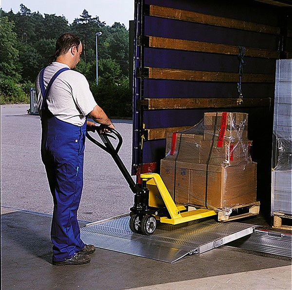 Pont de chargement volet articulé avec chariot - Longueur 1235 / Largeur 1250mm - Charge max 4000kg - Vendue à l'unité - HF00/C - 4
