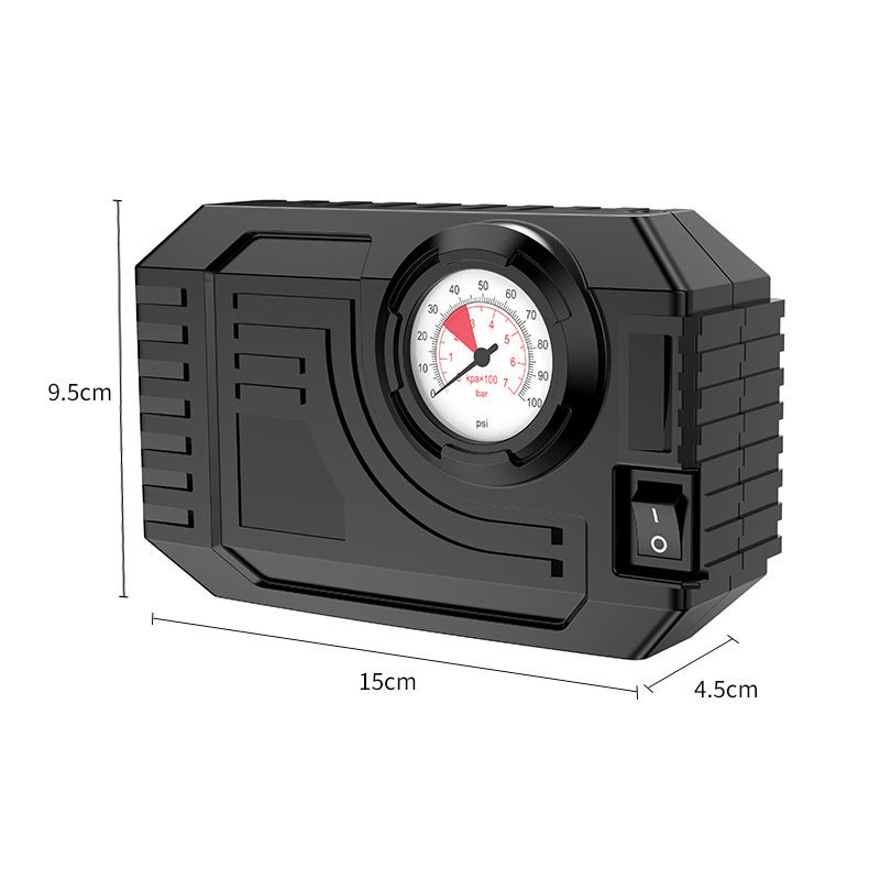 Autmor Pompa per Compressore d'Aria Portatile, Gonfiaggio a Mano per