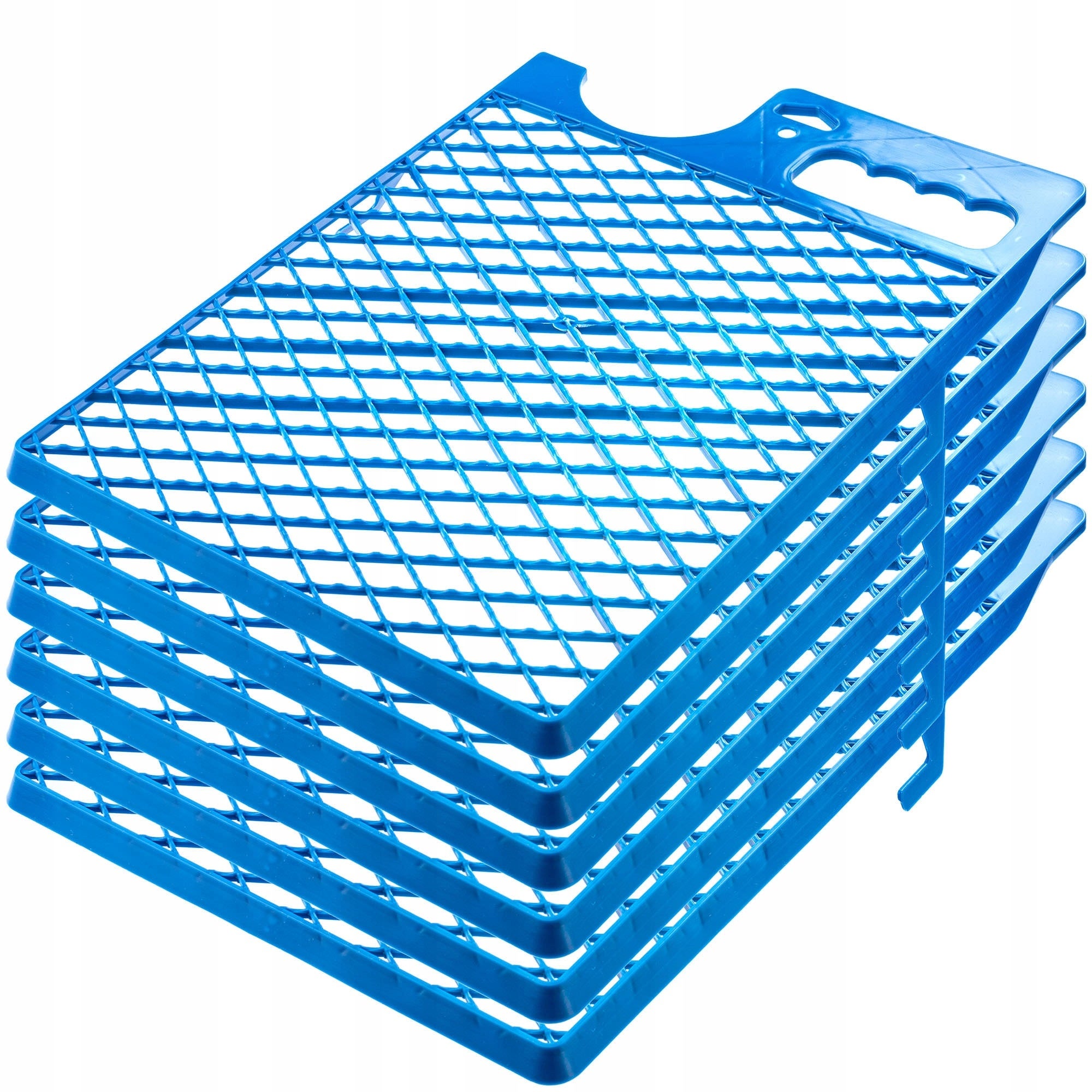 KRATKA MALARSKA DUŻA 280x390 mm DO WAŁKA 25 cm 6 szt Z UCHWYTEM NA WIADRO