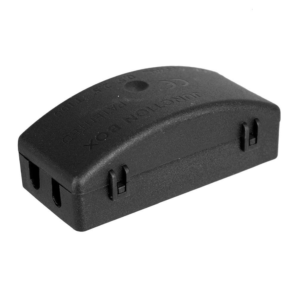 Caja de conexion para iluminacion ip20 vacia black series solera