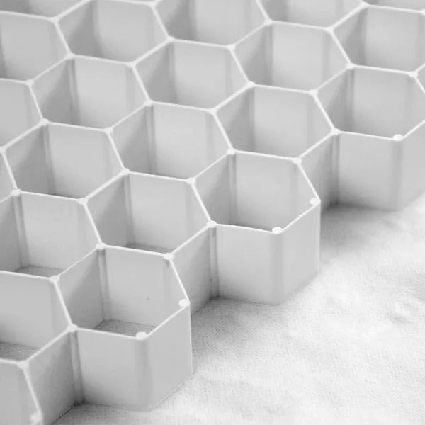 Dalle stabilisatrice graviers Blanche - 120 x 80 x 2,9 cm (soit 0,96 m²) - Vendu à la pièce - 6