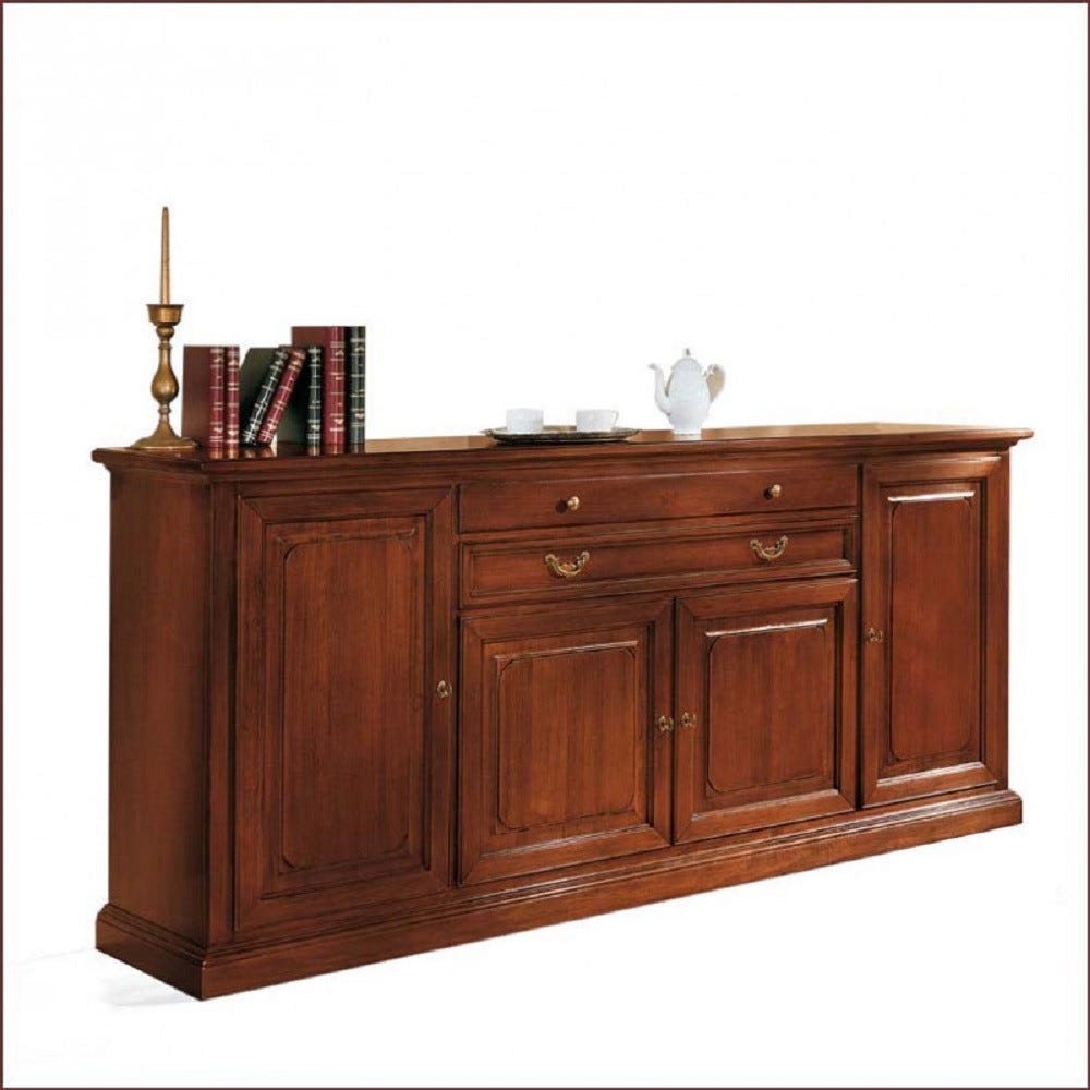 Scrivania rettangolare in legno massello con cassetti STILE | Scrivania Scrivania rettangolare in legno massello con cassetti STILE | Scrivania