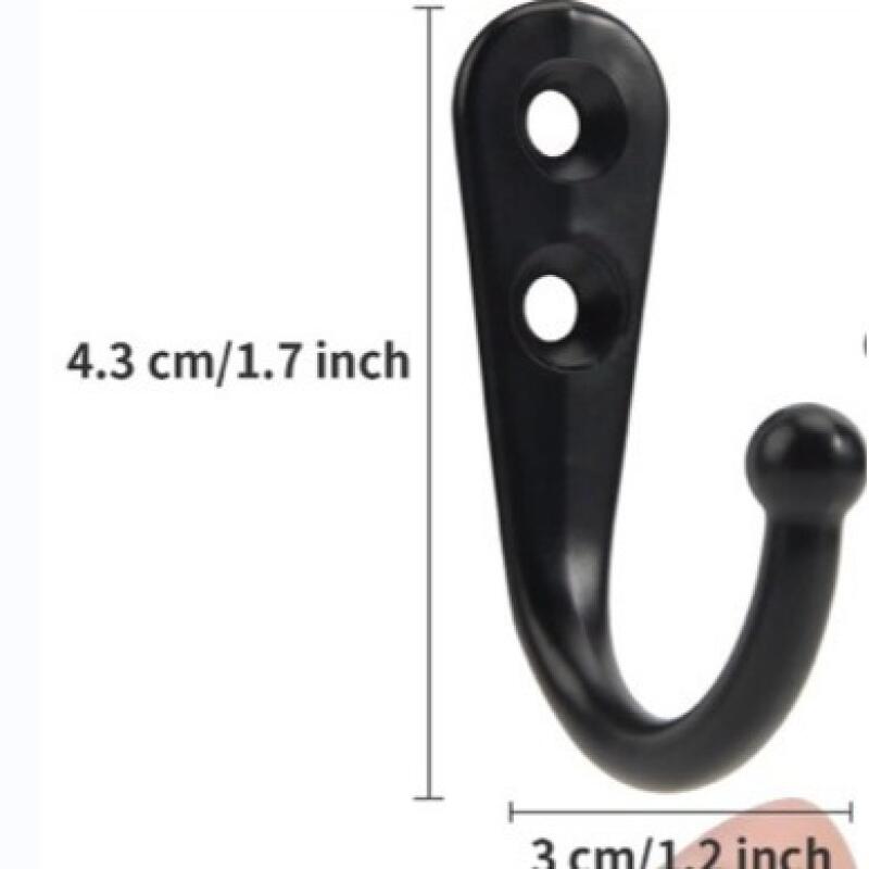 Ganci Da Parete Pieghevoli Da 2 Pezzi, Gancio Da Parete In Alluminio, Gancio Pieghevole A 90 Gradi, Ganci Per Cappotti Invisibili | Leroy Merlin - copertina