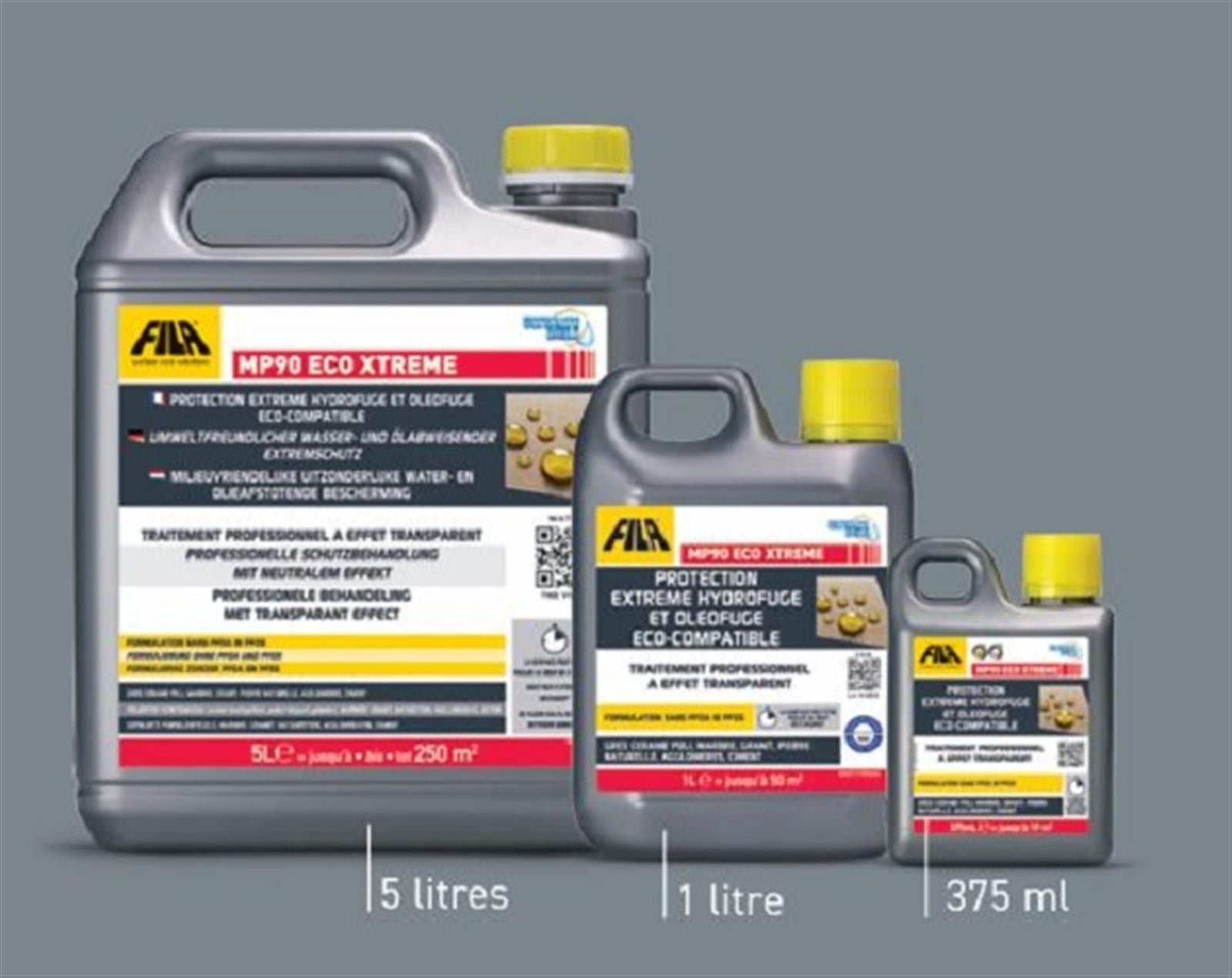 Protection hydrofuge et oléofuge MP90 ECO XTREME - Bidon 1L- réf : 61500006 - FILA - 3