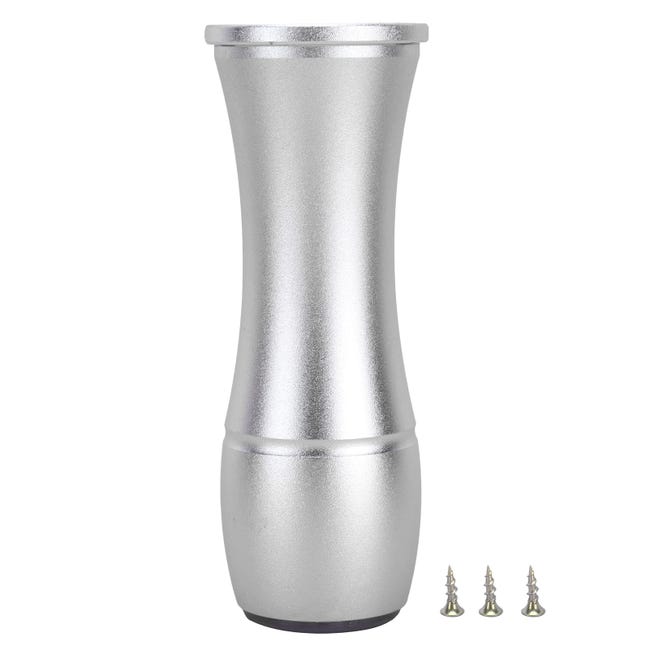 Set Di 4 Piedini Regolabili Per Mobili, Piedini Di Supporto In Acciaio Inossidabile Adatti Per Divani Letti Armadi Regolabili Da 18 A 30 Cm Bianchi 97539030 - Foto 10